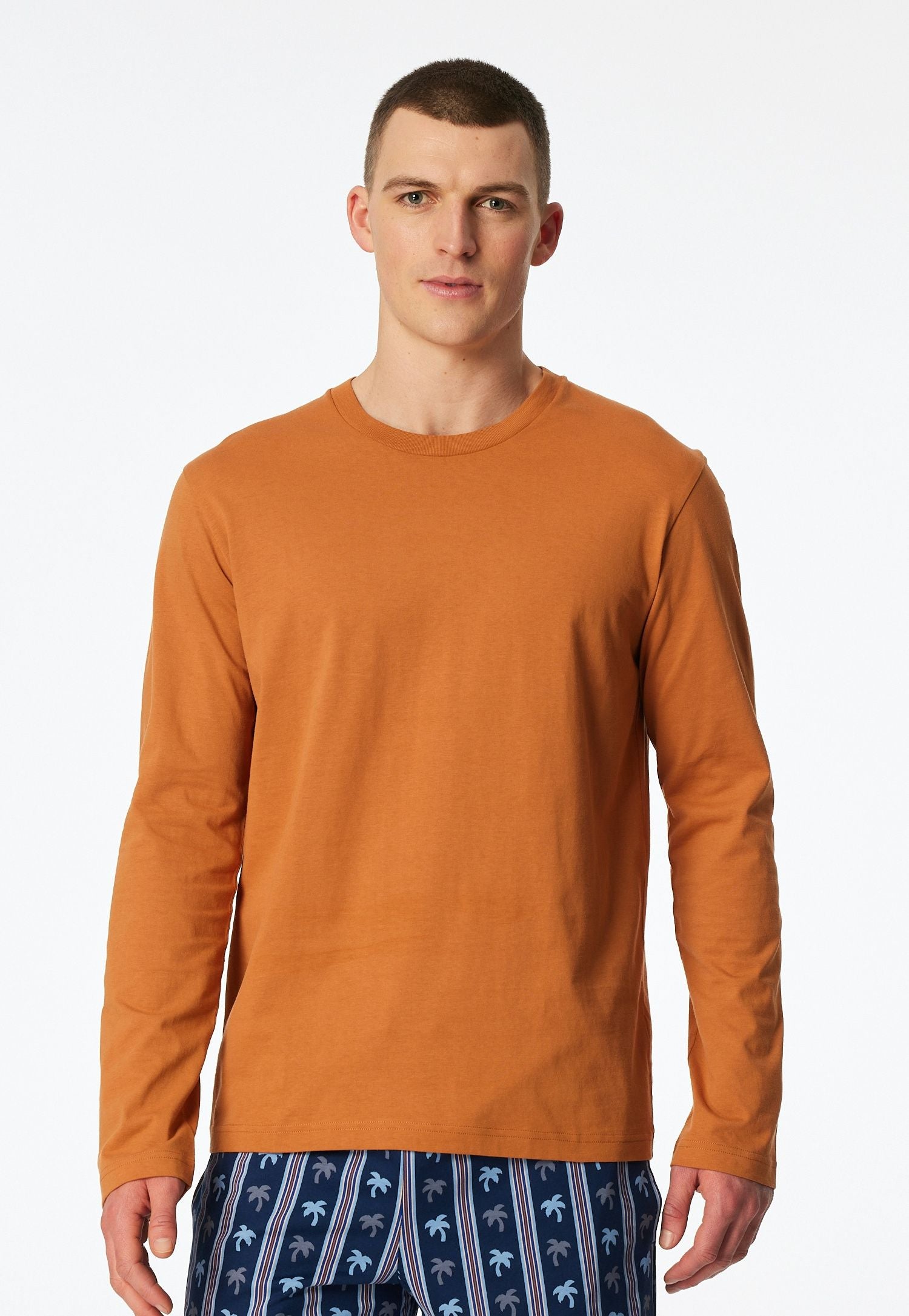 Langarmshirt aus Baumwolle