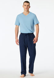 Loungehose gestreift