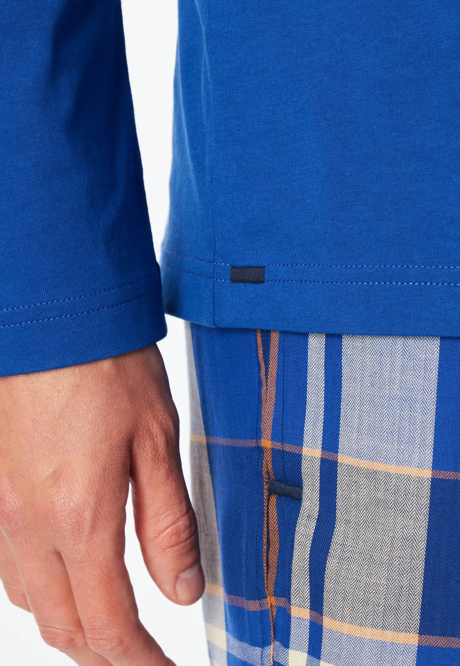 Langarmshirt aus Baumwolle