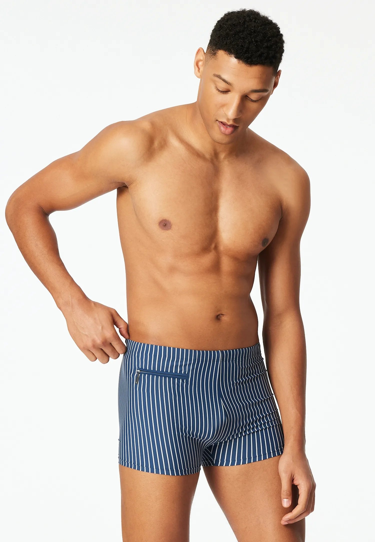 Badehose mit Bein