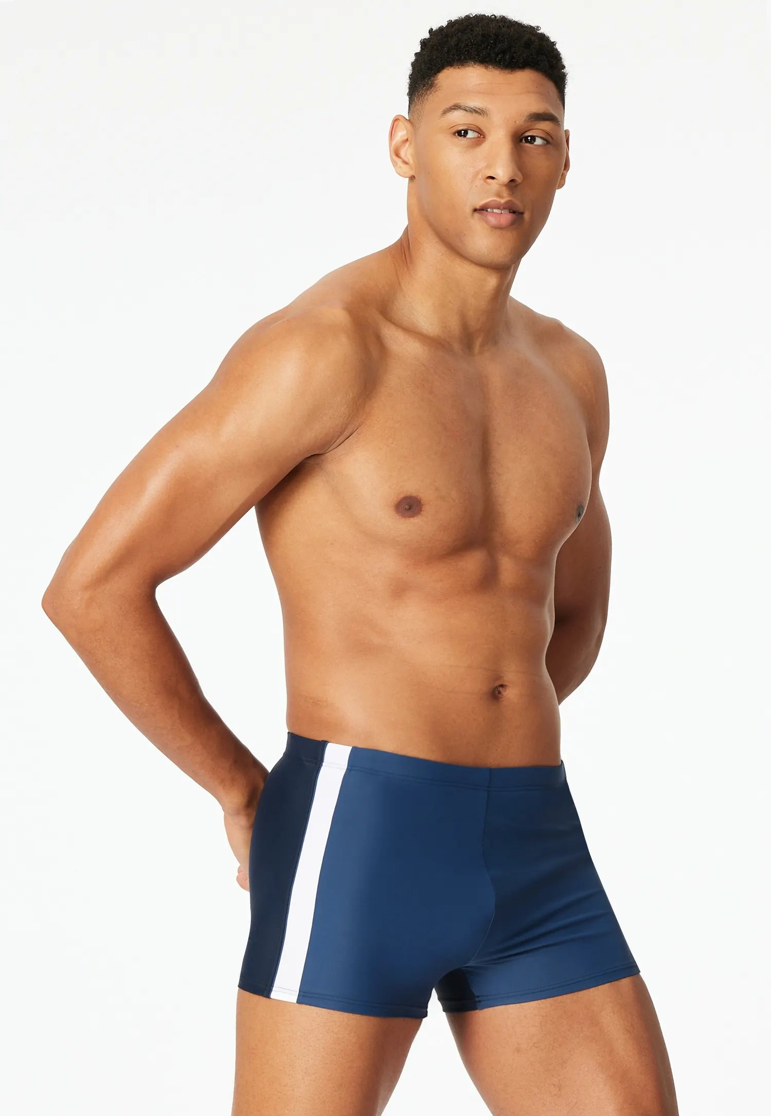 Badehose mit Bein