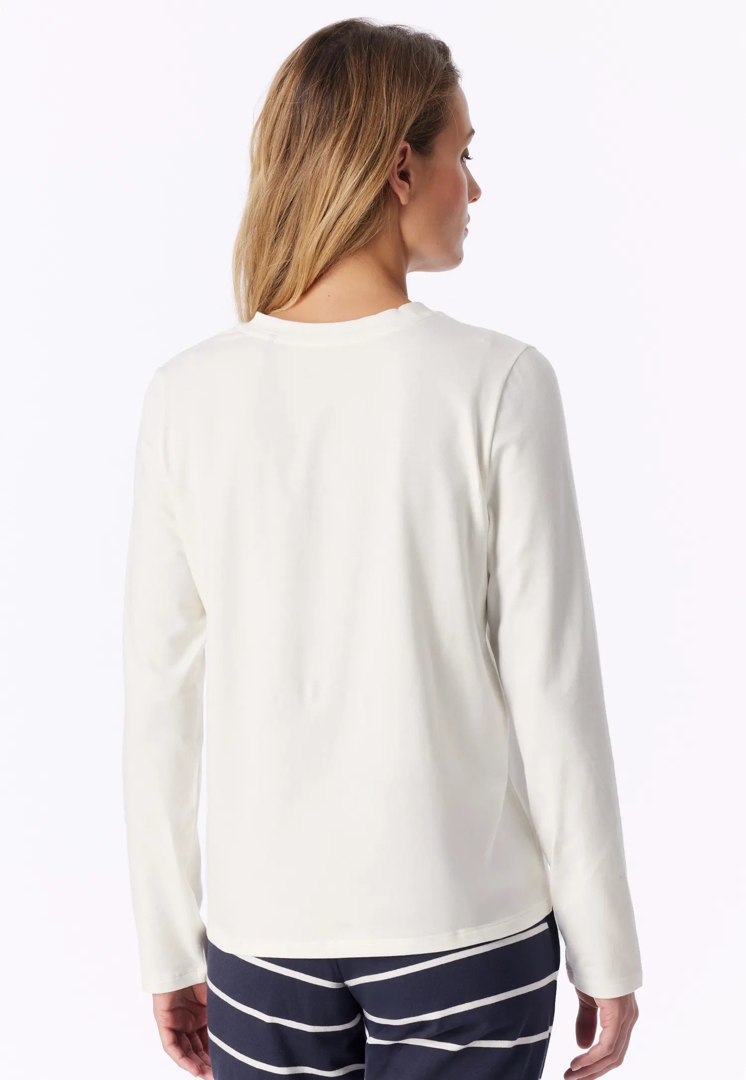 Langarmshirt aus Baumwolle