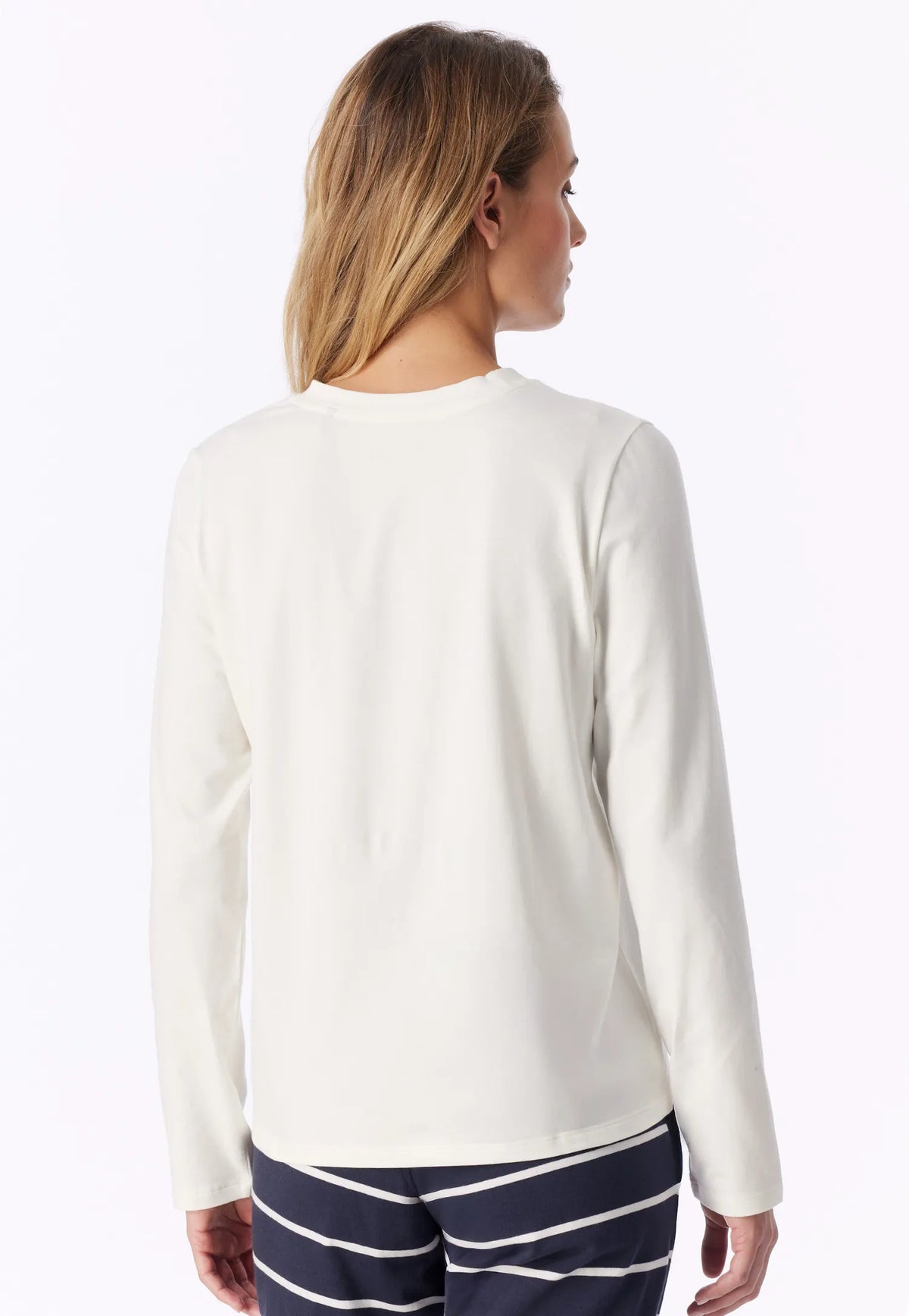 Langarmshirt aus Baumwolle