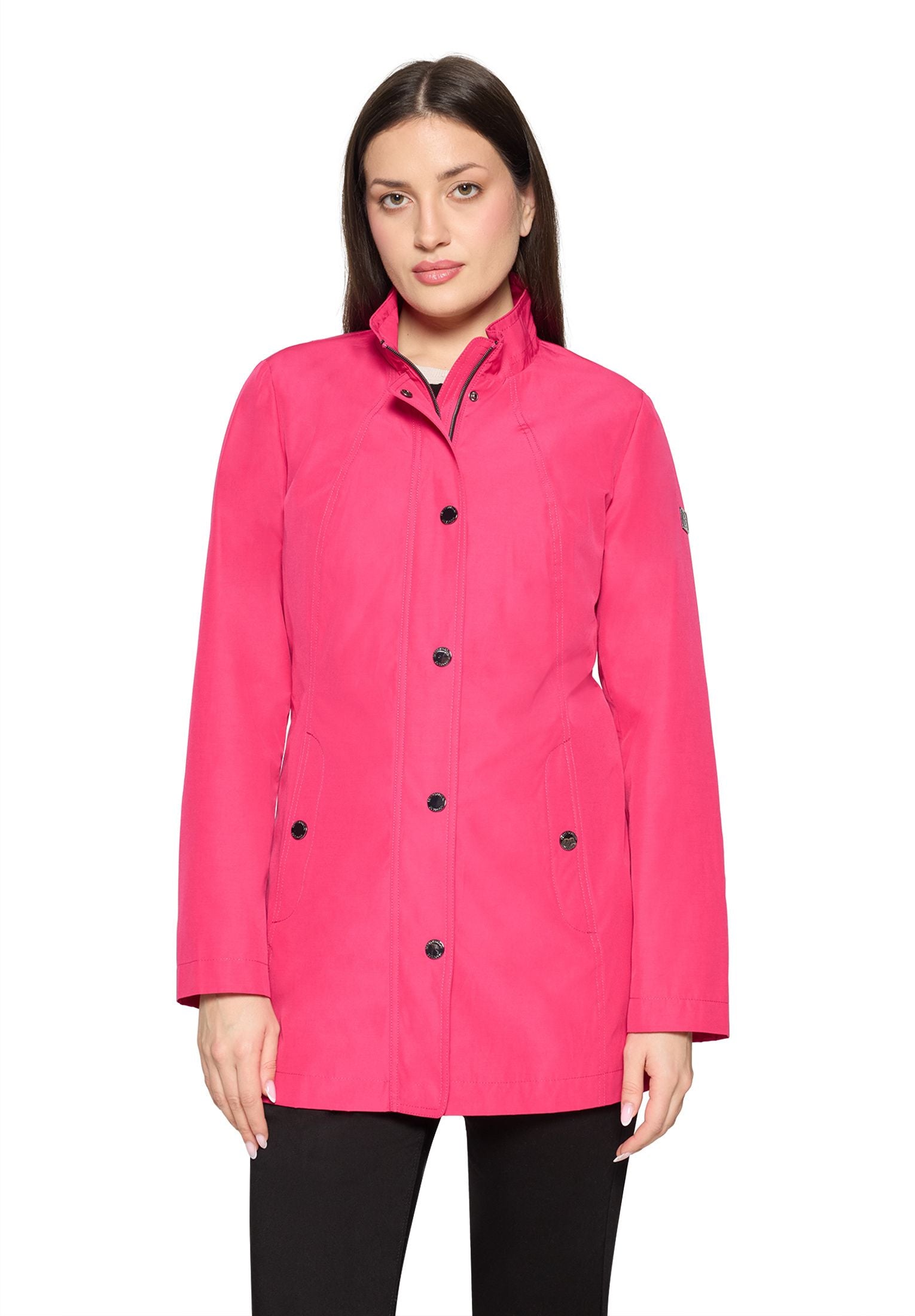 Übergangsjacke mit Stehkragen