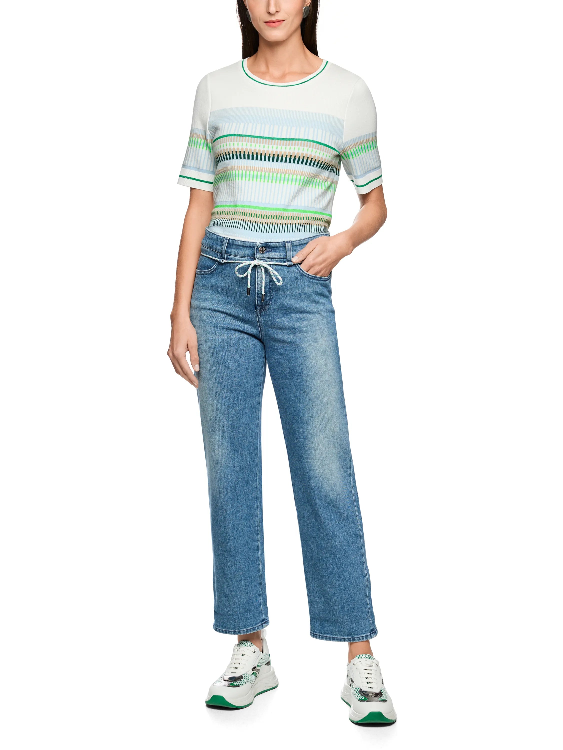 Jeans FENDOU Regular Fit mit Kordel
