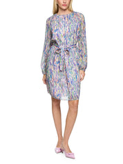 Kleid Mini mit Bindegürtel