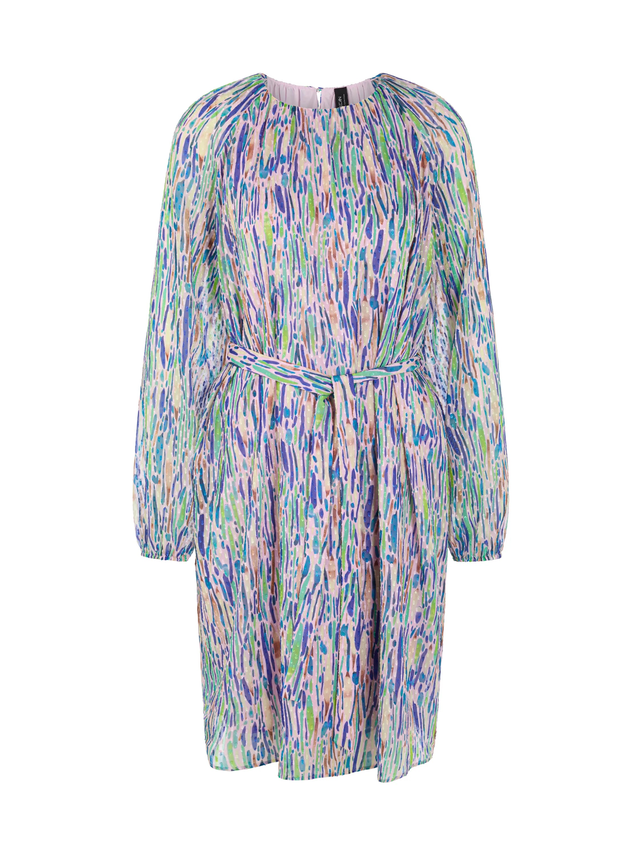 Kleid Mini mit Bindegürtel