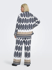Bluse HAVANA gemustert