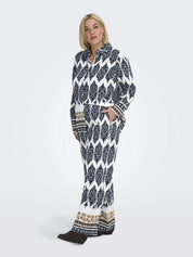 Bluse HAVANA gemustert