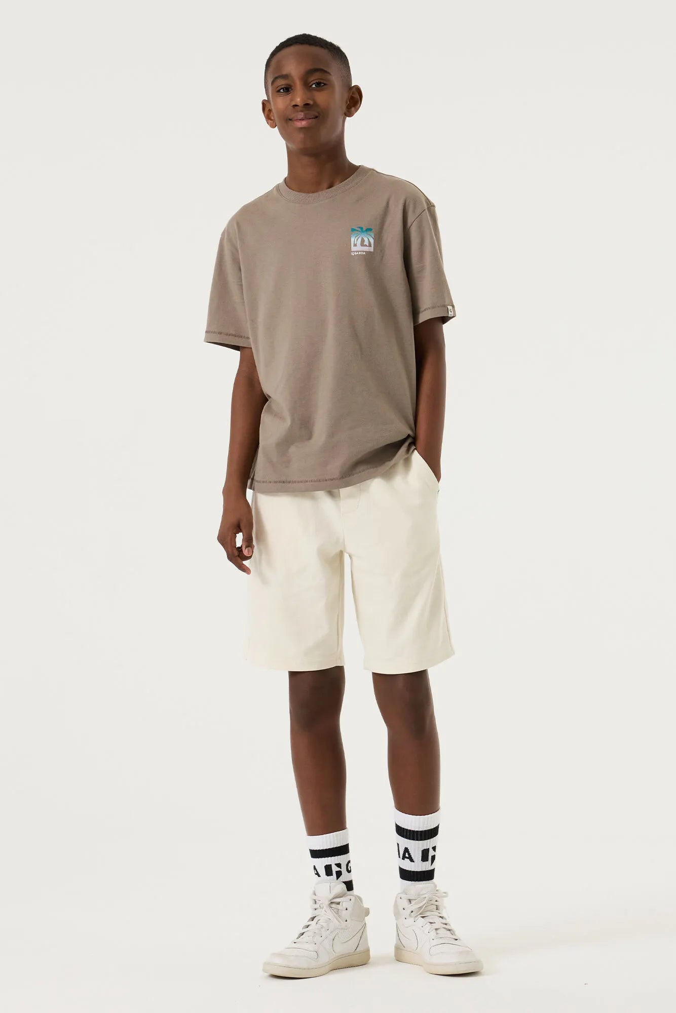 Sweatshorts aus Baumwollmix