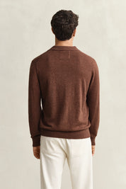 Strickpullover aus Baumwollmix