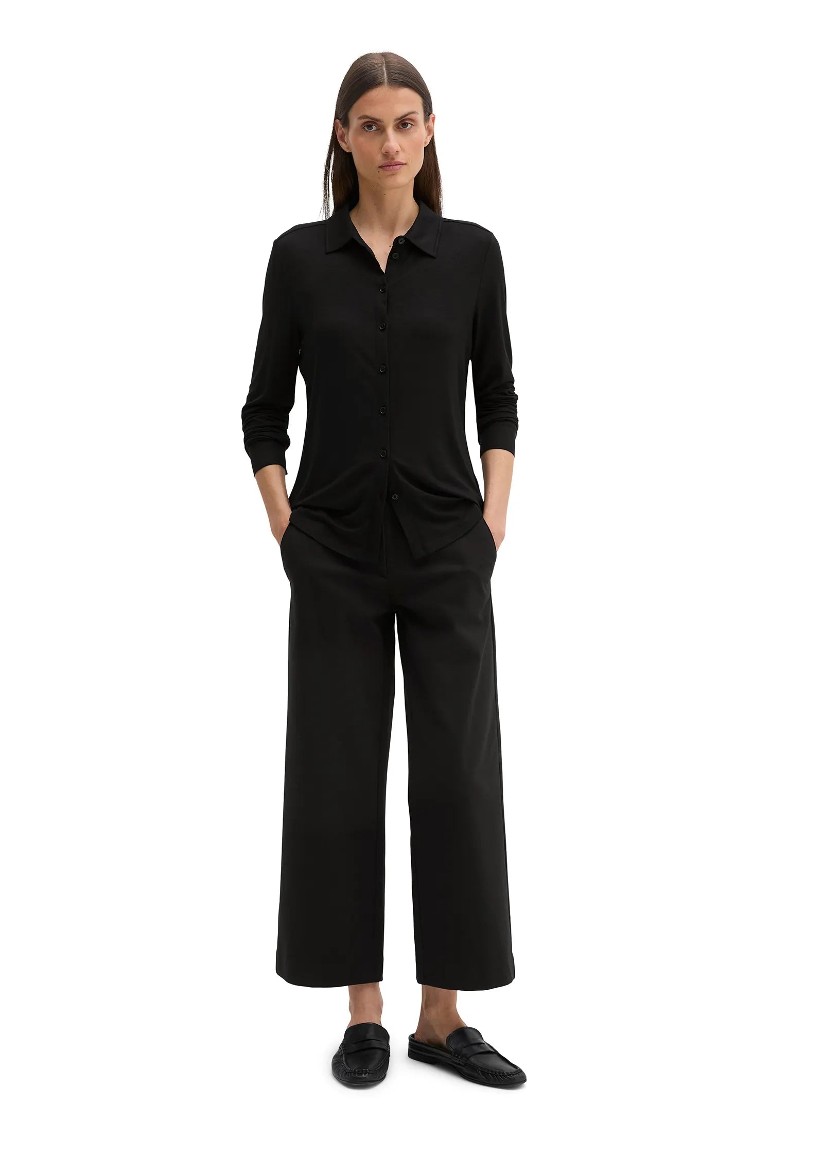 Bluse aus Jersey