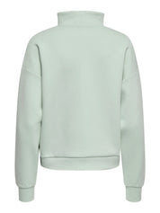 Sweatshirt ONPLOUNGE mit Troyerkragen