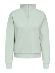 Sweatshirt ONPLOUNGE mit Troyerkragen
