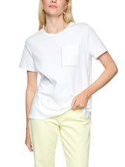 T-Shirt aus Baumwollstretch