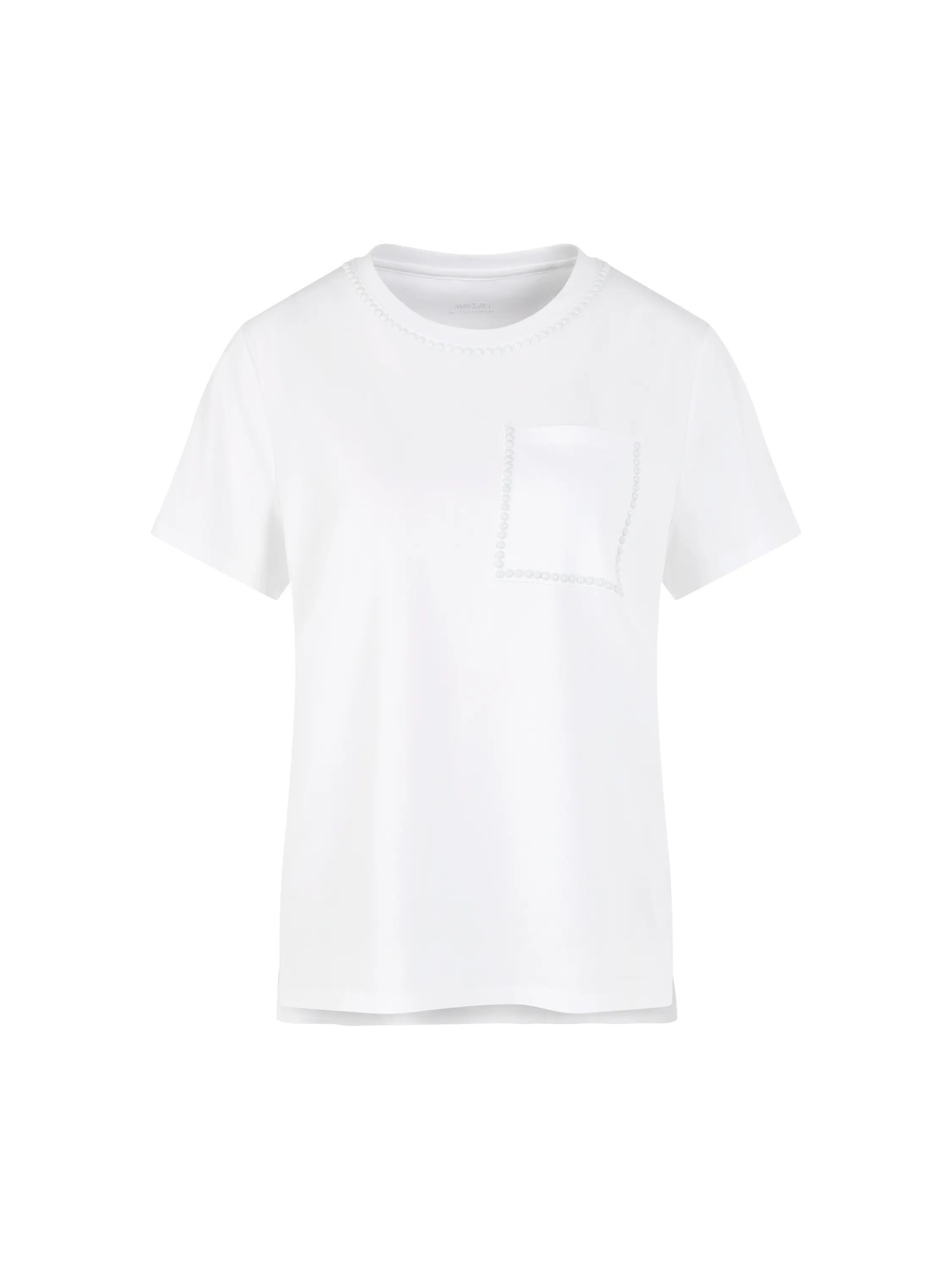 T-Shirt aus Baumwollstretch