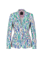 Zweiknopfblazer aus Scubajersey