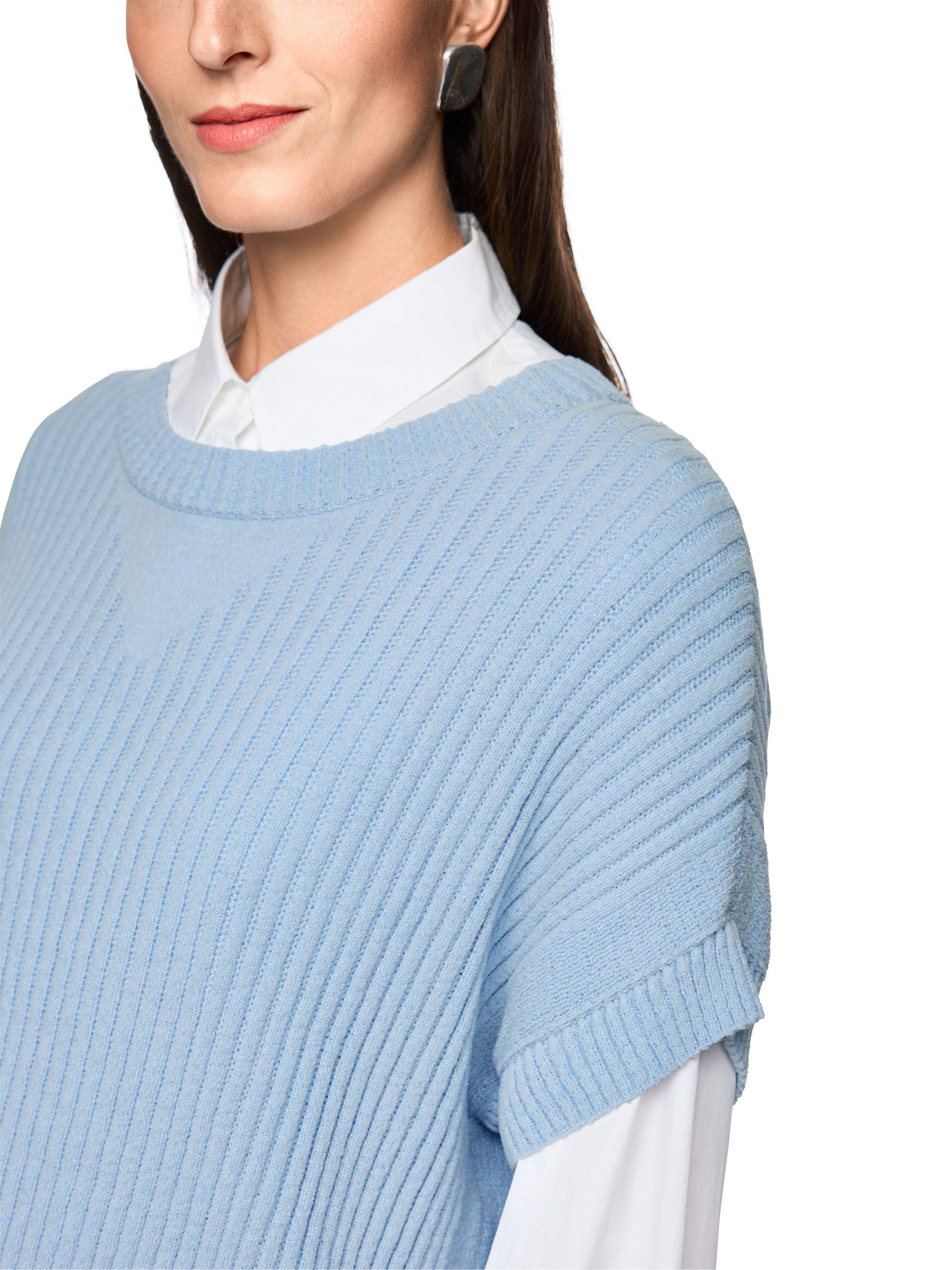 Strickpullover aus Baumwollmix