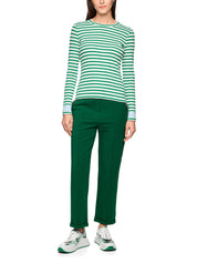 Langarmshirt aus Ripp-Strick