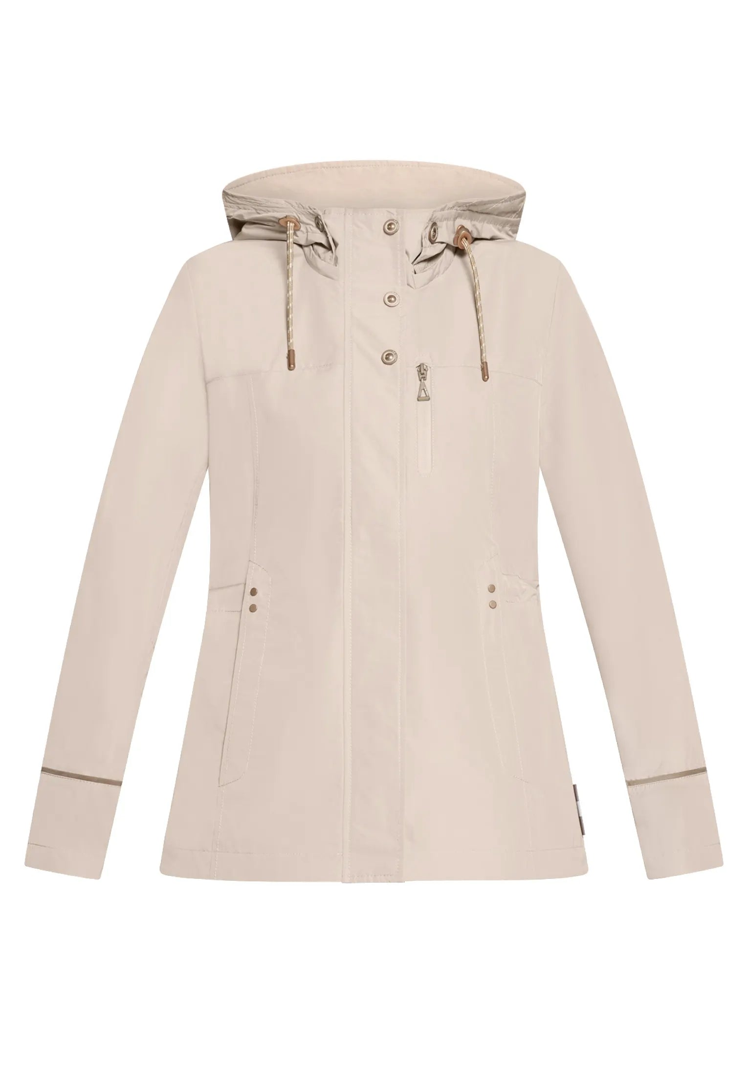 Übergangsjacke mit Kapuze