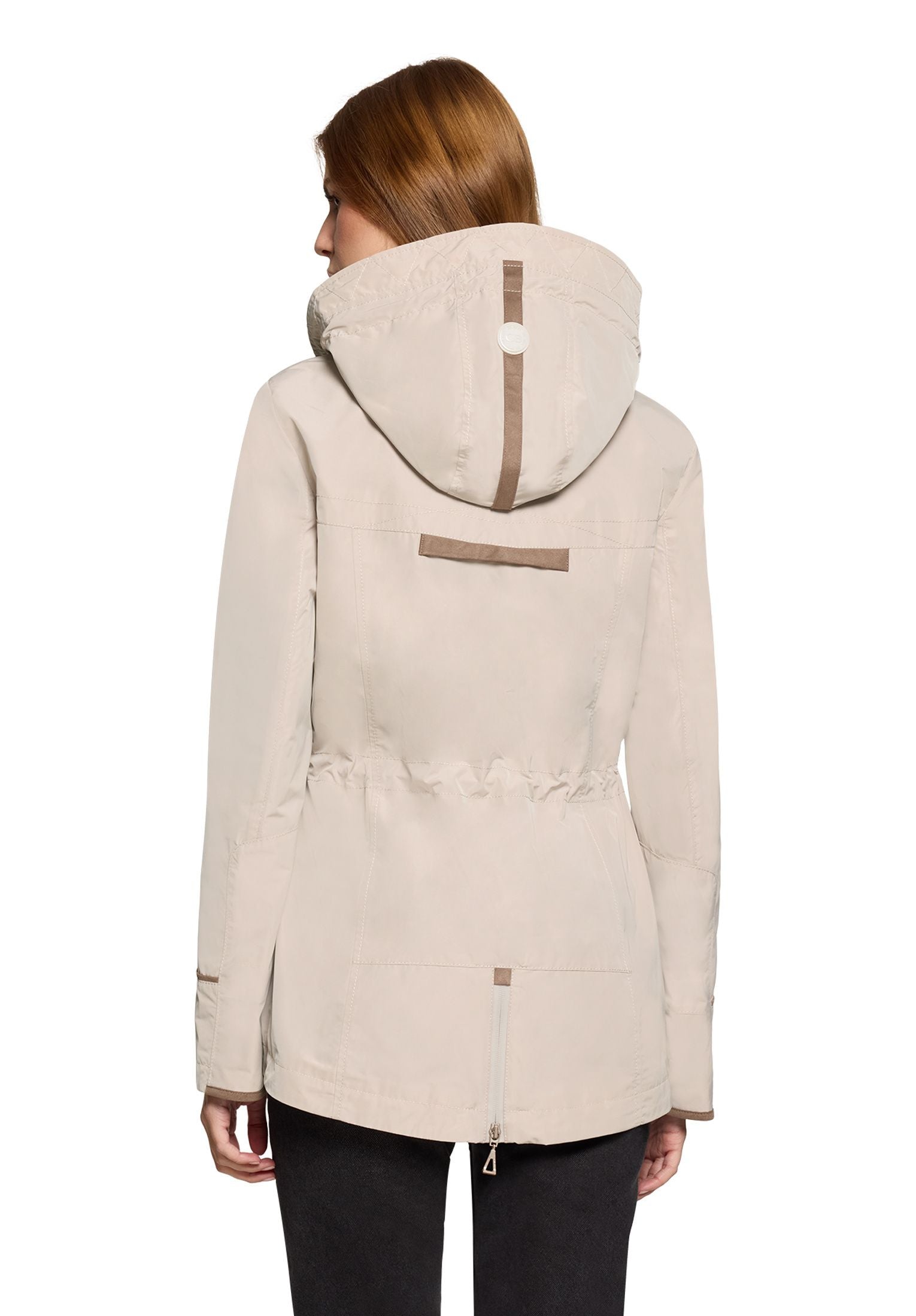 Übergangsjacke mit Kapuze