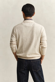 Strickpullover aus Baumwollmix