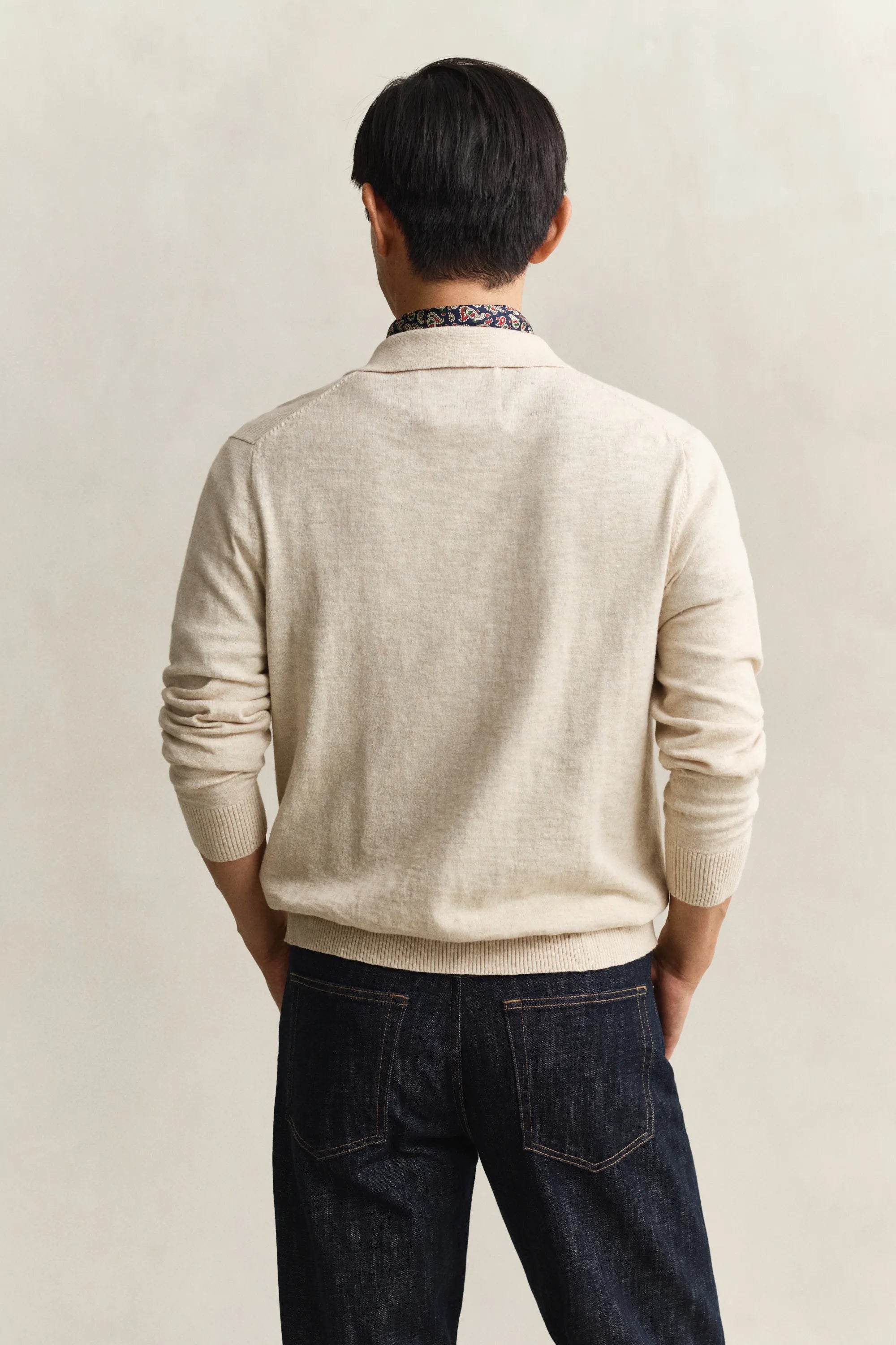 Strickpullover aus Baumwollmix