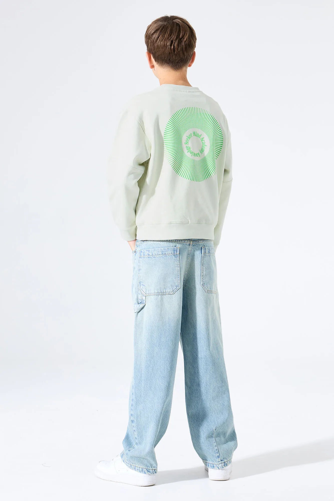 Sweatshirt aus Baumwolle