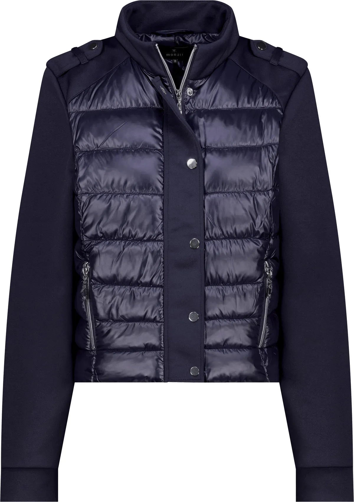 Steppjacke mit Stehkragen