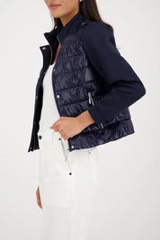 Steppjacke mit Stehkragen