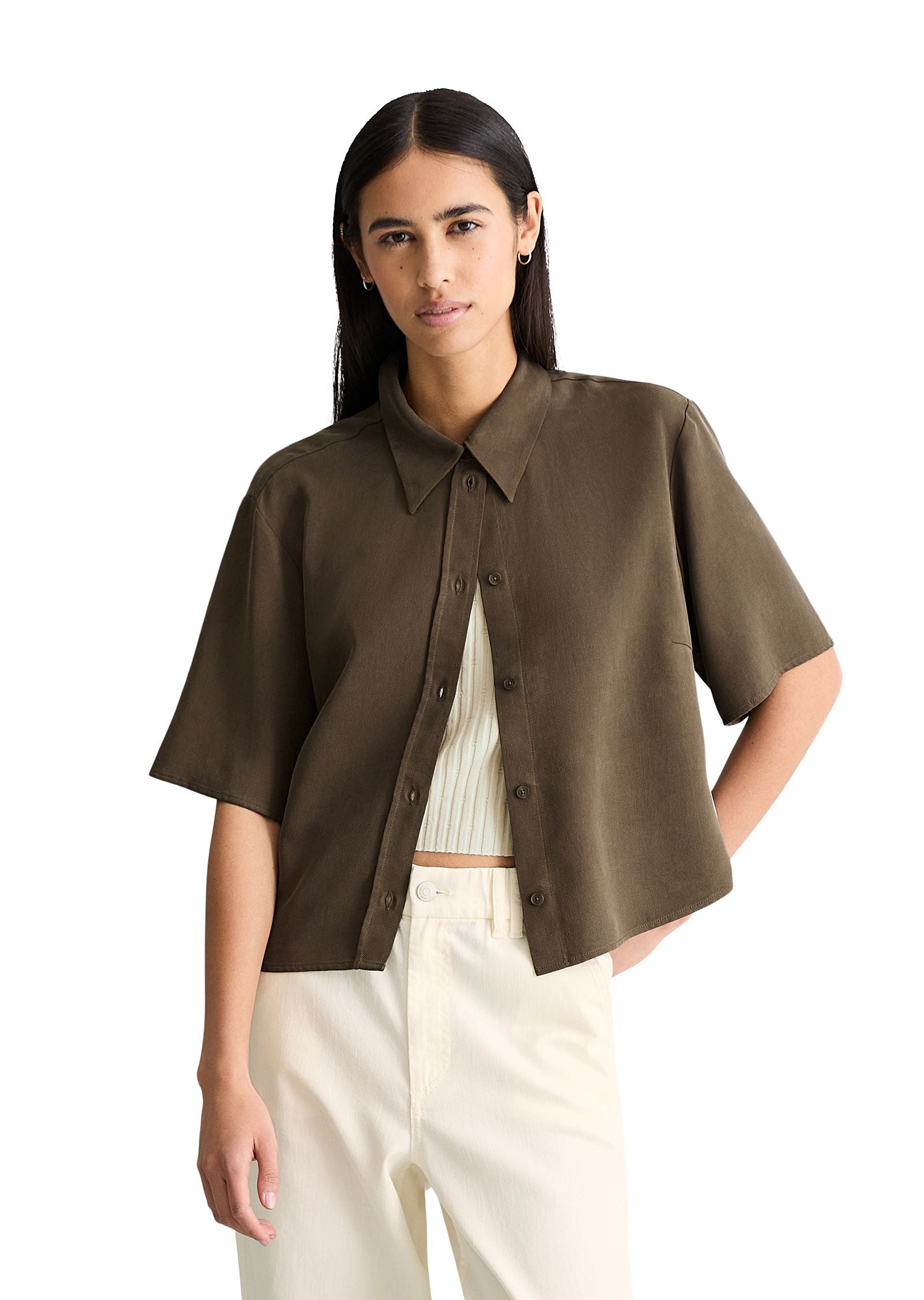 Bluse aus Lyocell