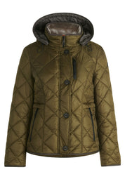 Steppjacke  mit Kapuze