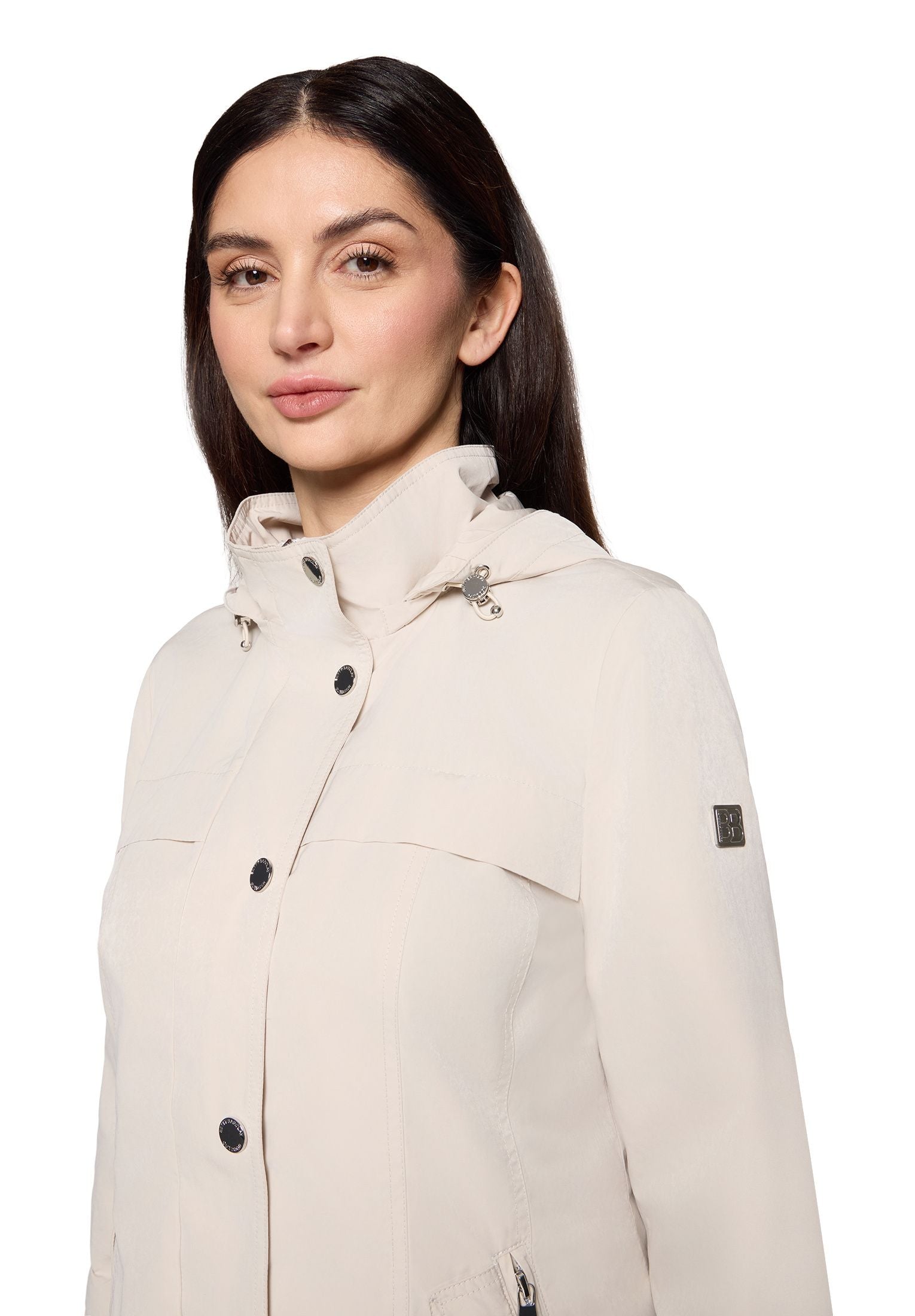 Übergangsjacke mit Kapuze