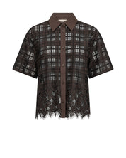 Leinenbluse LIA CHECKO