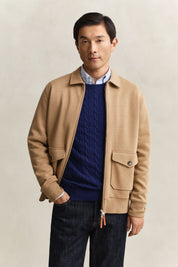 Sweatshirtjacke aus Baumwolle