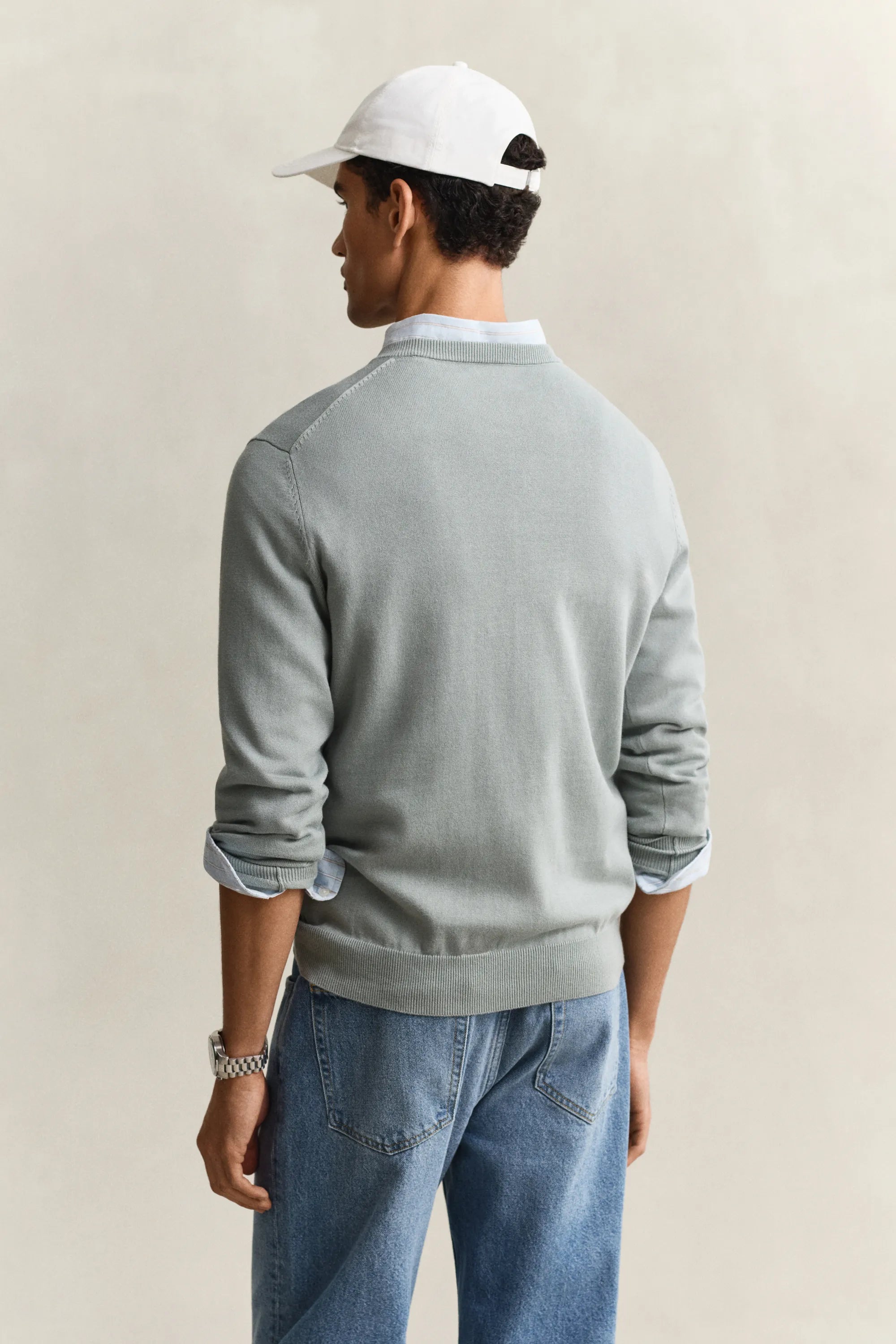 Strickpullover aus Baumwolle