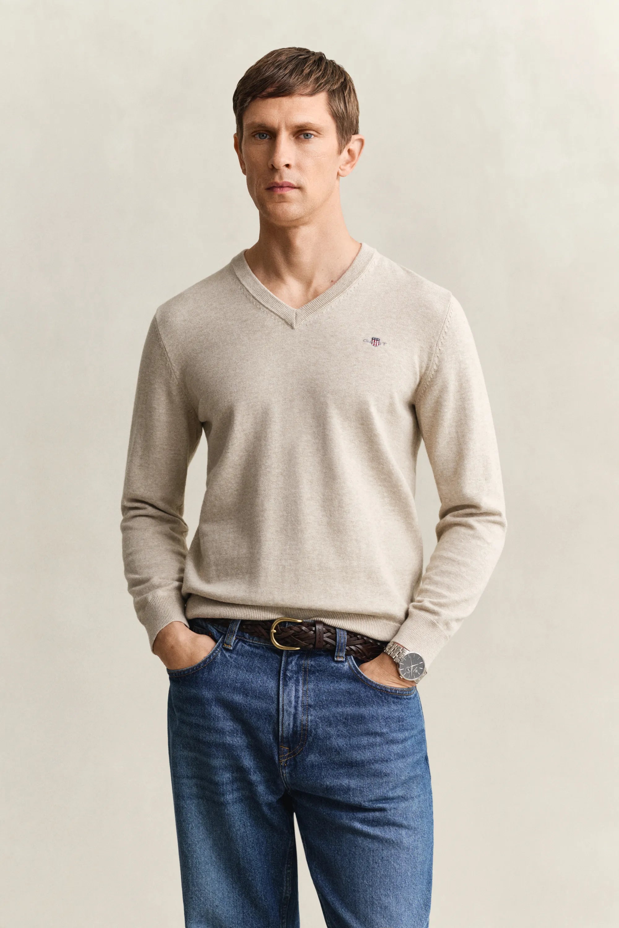 Strickpullover aus Baumwolle