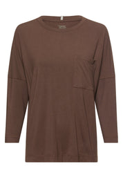 Langarmshirt aus Baumwolle