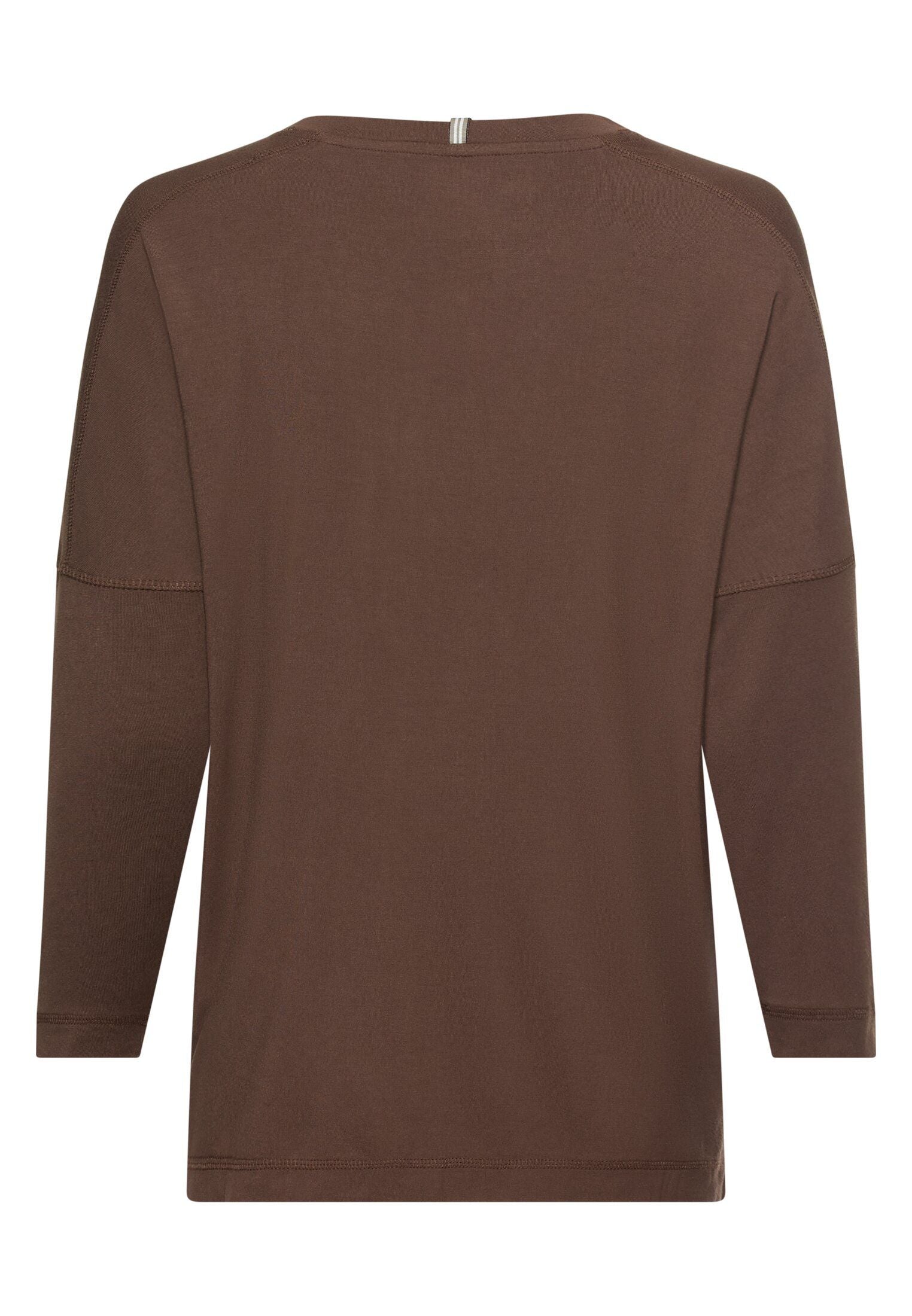 Langarmshirt aus Baumwolle