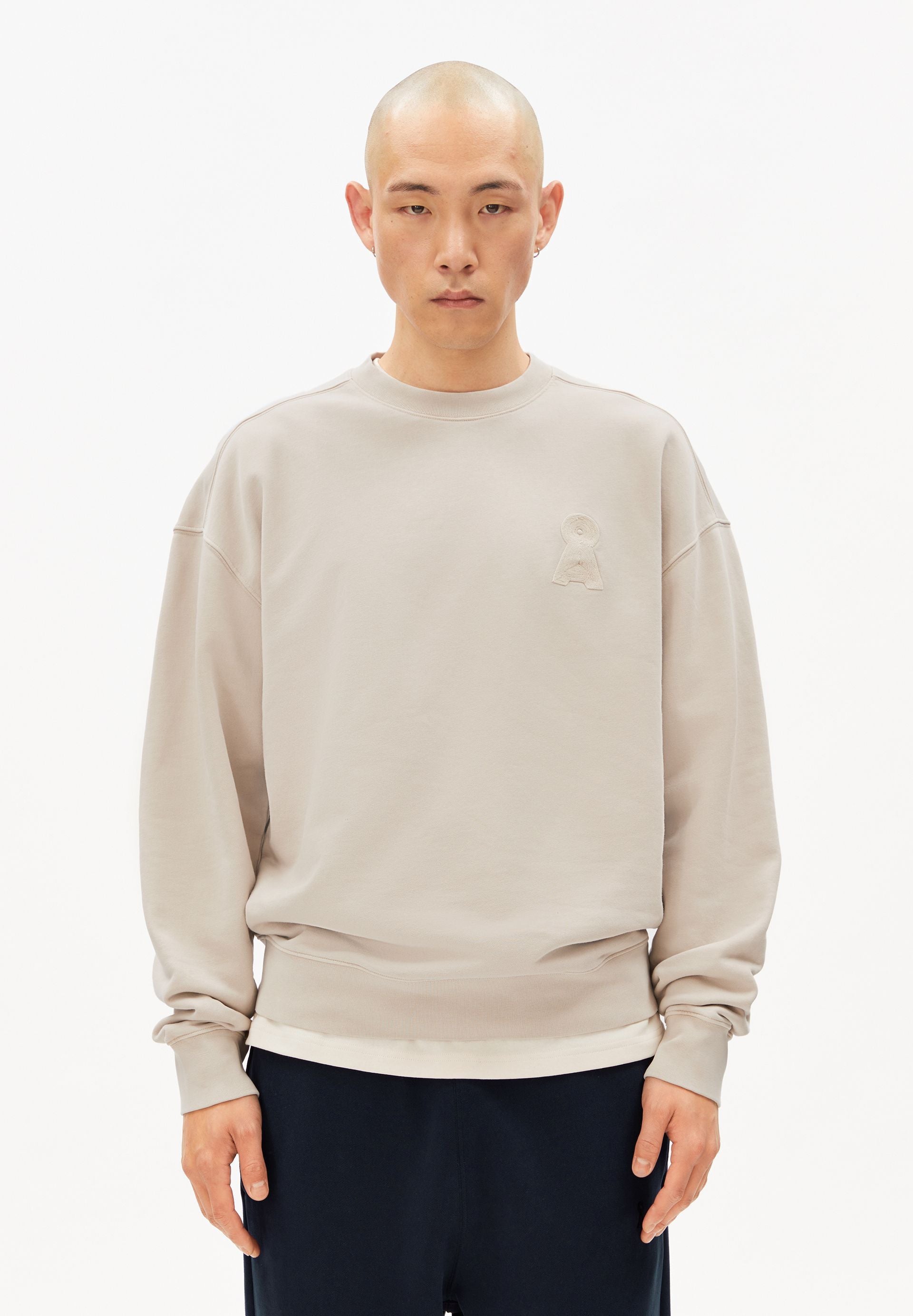 Sweatshirt aus Bio-Baumwolle Relaxed Fit
