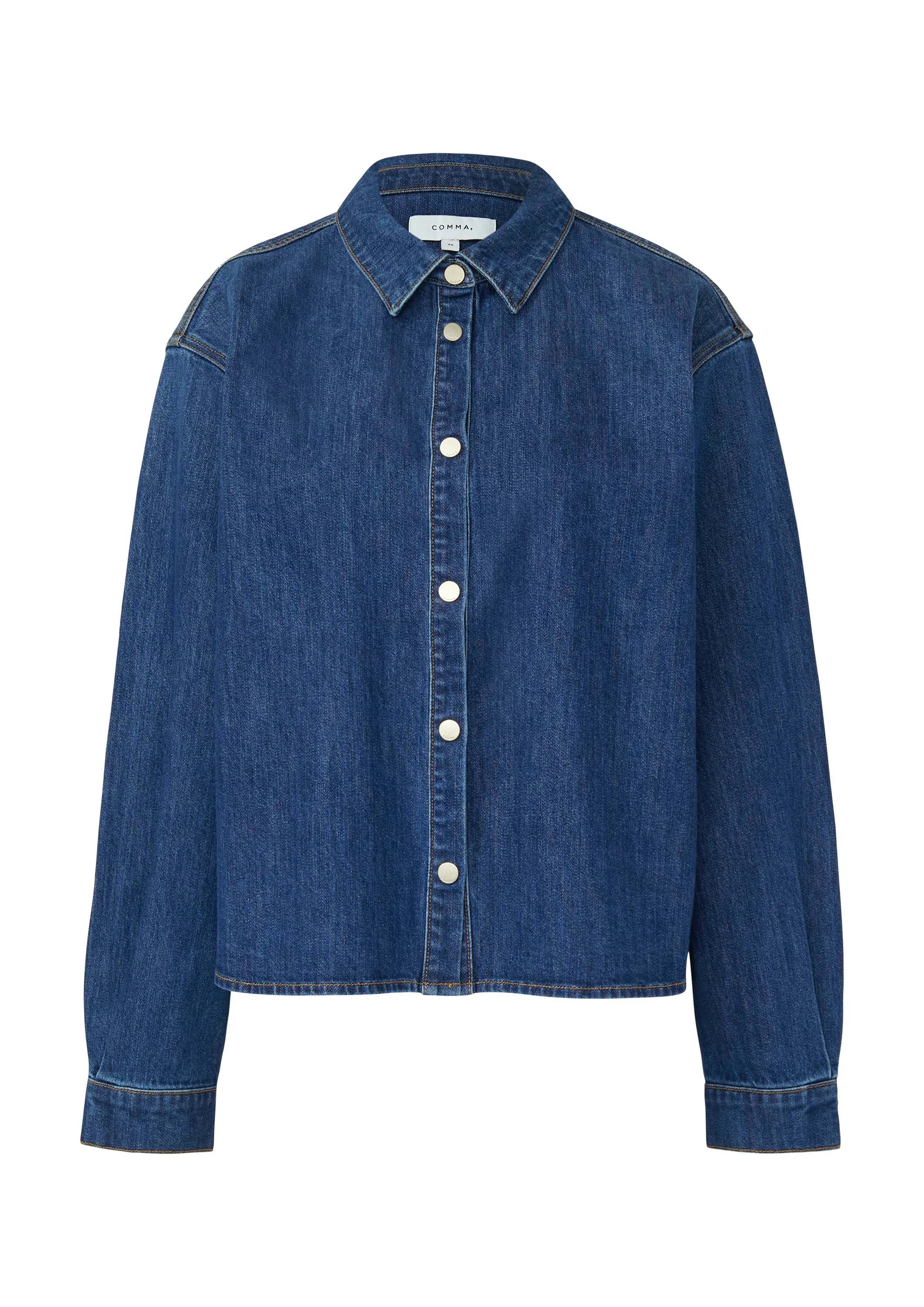Jeansbluse Loose Fit