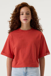 T-Shirt aus Baumwolle