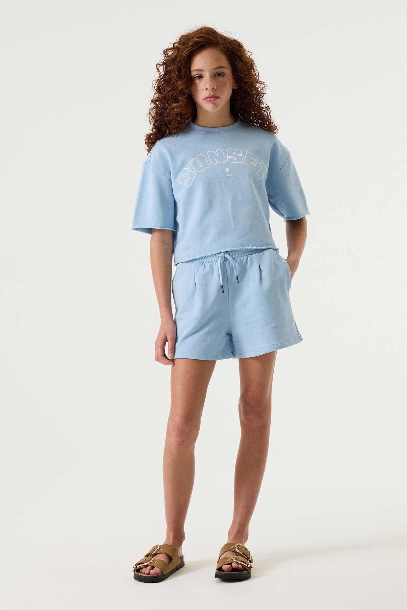 Shorts aus Baumwolle