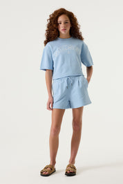 Shorts aus Baumwolle
