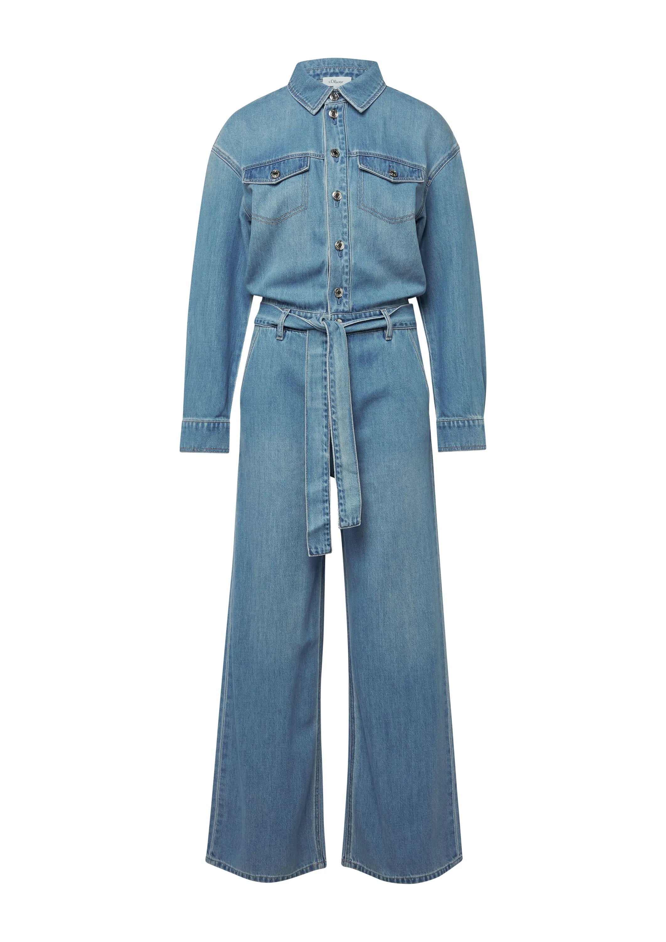 Jumpsuit Maxi aus Lyocellmix