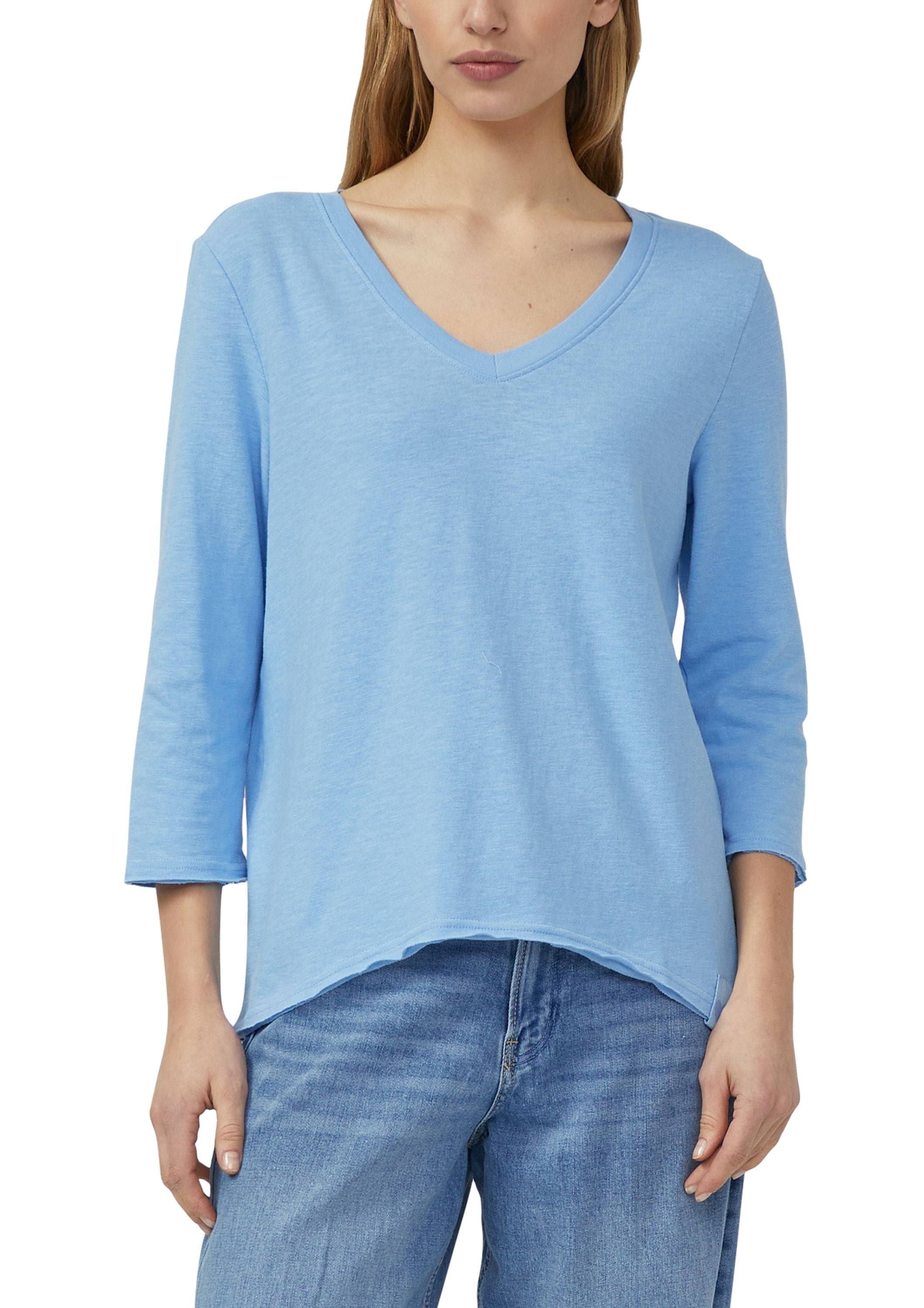 Langarmshirt aus Baumwolle