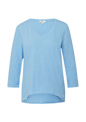 Langarmshirt aus Baumwolle