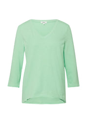 Langarmshirt aus Baumwolle