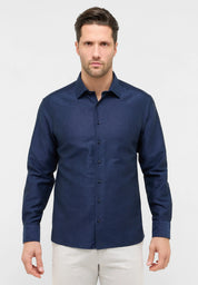 Hemd Modern Fit aus Leinenmix