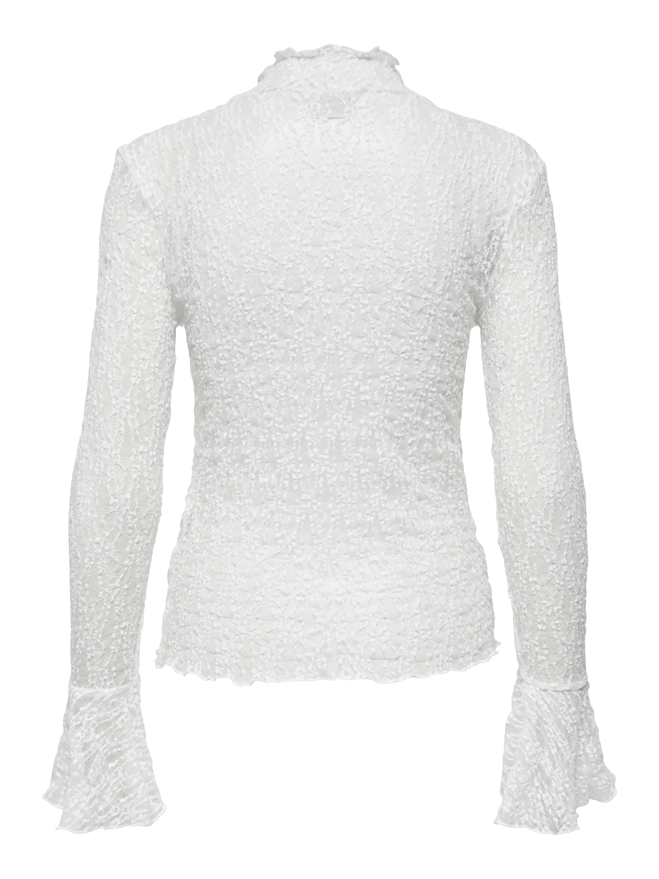 Bluse aus Spitze